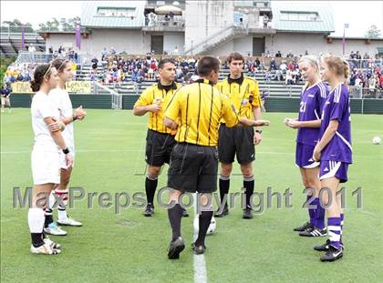 Thumbnail 2 in Cuthbertson vs Carrboro (NCHSAA 2A Final) photogallery.