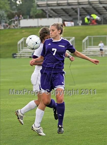 Thumbnail 2 in Cuthbertson vs Carrboro (NCHSAA 2A Final) photogallery.