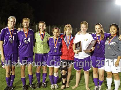 Thumbnail 2 in Cuthbertson vs Carrboro (NCHSAA 2A Final) photogallery.