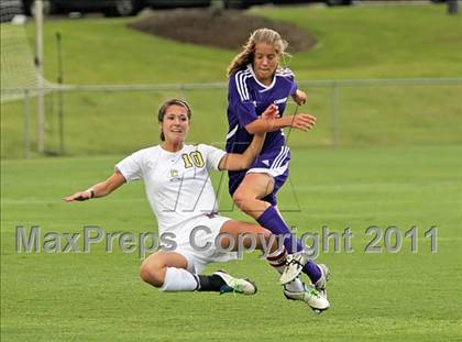 Thumbnail 2 in Cuthbertson vs Carrboro (NCHSAA 2A Final) photogallery.