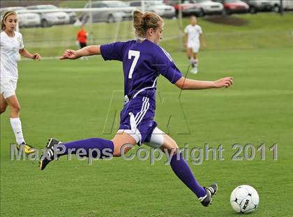 Thumbnail 2 in Cuthbertson vs Carrboro (NCHSAA 2A Final) photogallery.