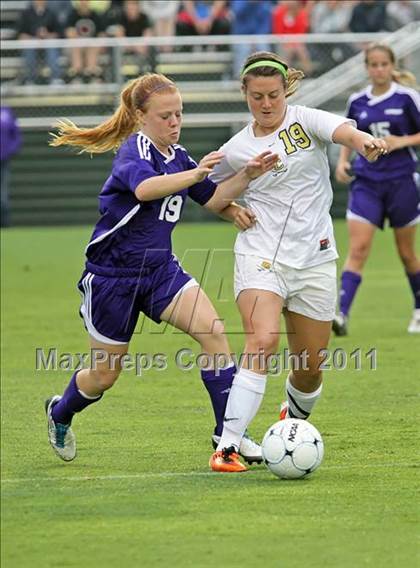 Thumbnail 3 in Cuthbertson vs Carrboro (NCHSAA 2A Final) photogallery.