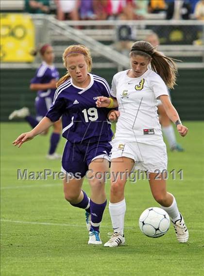 Thumbnail 2 in Cuthbertson vs Carrboro (NCHSAA 2A Final) photogallery.
