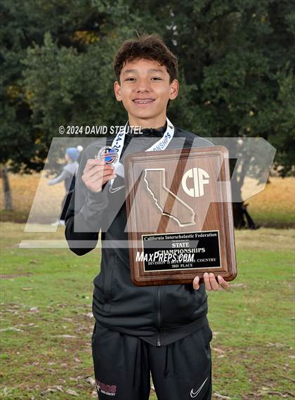 Thumbnail 2 in CIF State Cross Country Championships (Boys Awards) photogallery.