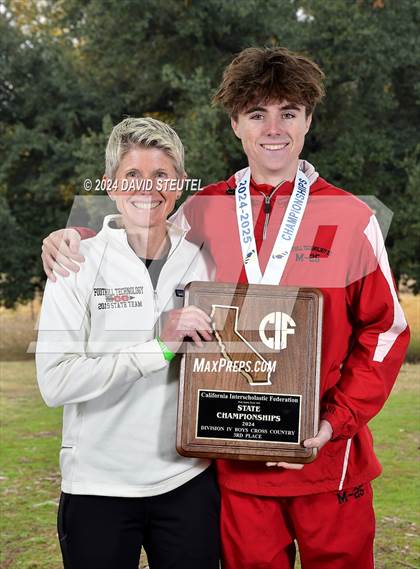 Thumbnail 3 in CIF State Cross Country Championships (Boys Awards) photogallery.
