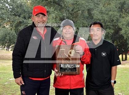 Thumbnail 2 in CIF State Cross Country Championships (Boys Awards) photogallery.