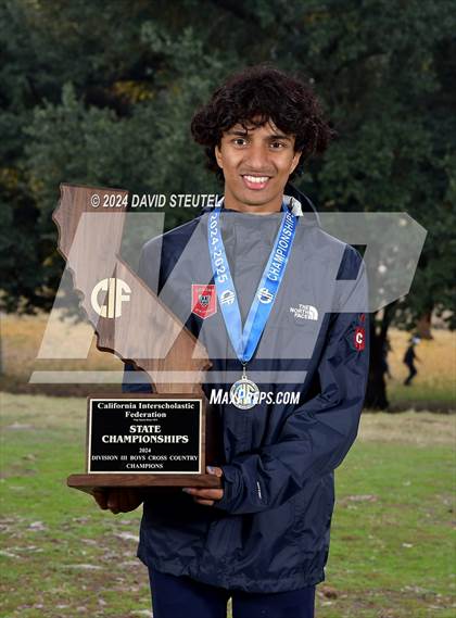 Thumbnail 2 in CIF State Cross Country Championships (Boys Awards) photogallery.