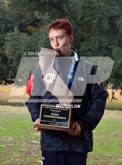 Thumbnail 2 in CIF State Cross Country Championships (Boys Awards) photogallery.