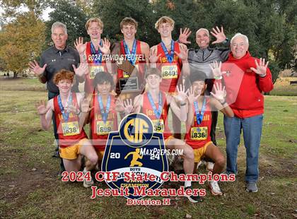 Thumbnail 2 in CIF State Cross Country Championships (Boys Awards) photogallery.