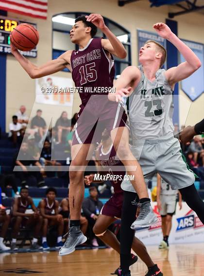 Thumbnail 3 in St. Petersburg vs. West Oaks (ARS/Rescue Rooter National Hoopfest) photogallery.