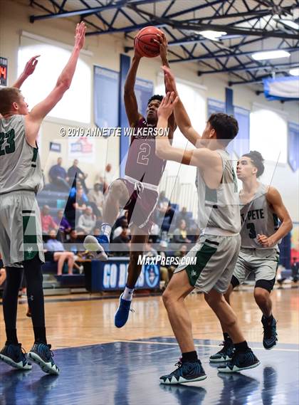 Thumbnail 1 in St. Petersburg vs. West Oaks (ARS/Rescue Rooter National Hoopfest) photogallery.
