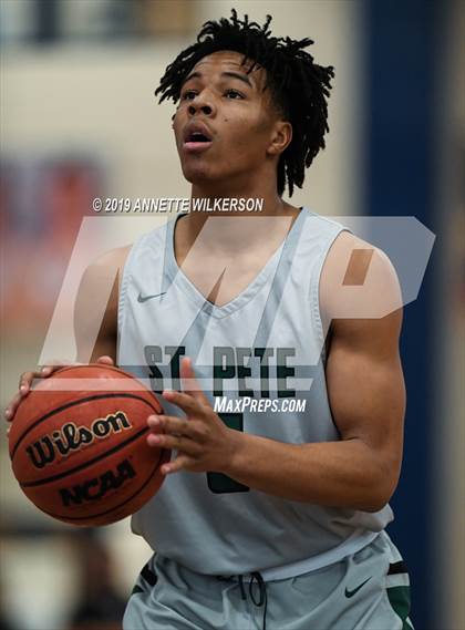 Thumbnail 3 in St. Petersburg vs. West Oaks (ARS/Rescue Rooter National Hoopfest) photogallery.