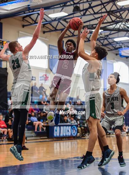 Thumbnail 3 in St. Petersburg vs. West Oaks (ARS/Rescue Rooter National Hoopfest) photogallery.