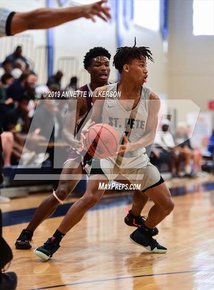 Thumbnail 3 in St. Petersburg vs. West Oaks (ARS/Rescue Rooter National Hoopfest) photogallery.