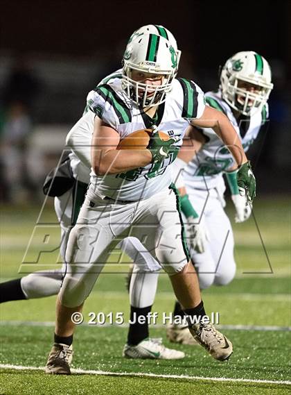 Thumbnail 2 in John F. Kennedy Catholic vs. Mogadore (OHSAA Division VII Final) photogallery.