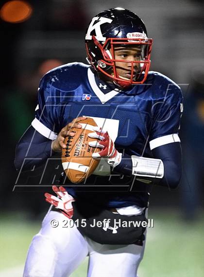 Thumbnail 3 in John F. Kennedy Catholic vs. Mogadore (OHSAA Division VII Final) photogallery.