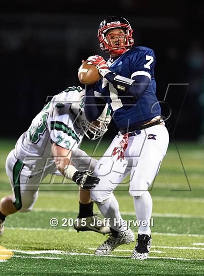 Thumbnail 1 in John F. Kennedy Catholic vs. Mogadore (OHSAA Division VII Final) photogallery.