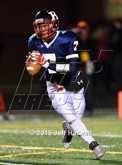 Thumbnail 3 in John F. Kennedy Catholic vs. Mogadore (OHSAA Division VII Final) photogallery.