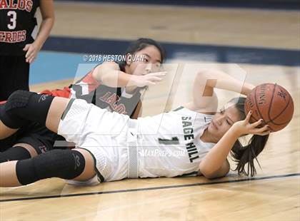 Thumbnail 2 in Sage Hill vs Palos Verdes (CdM Tip Off Tournament) photogallery.