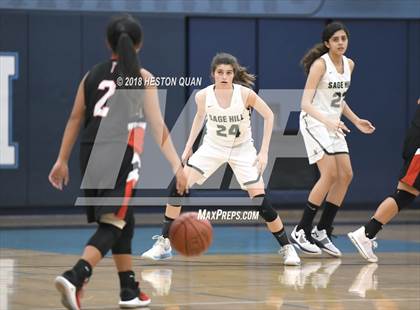 Thumbnail 2 in Sage Hill vs Palos Verdes (CdM Tip Off Tournament) photogallery.