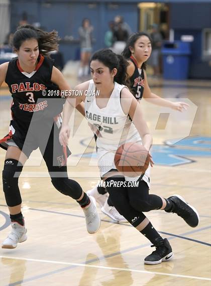 Thumbnail 2 in Sage Hill vs Palos Verdes (CdM Tip Off Tournament) photogallery.