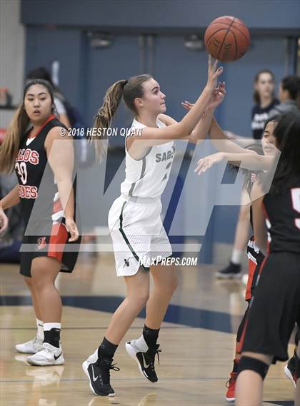 Thumbnail 1 in Sage Hill vs Palos Verdes (CdM Tip Off Tournament) photogallery.