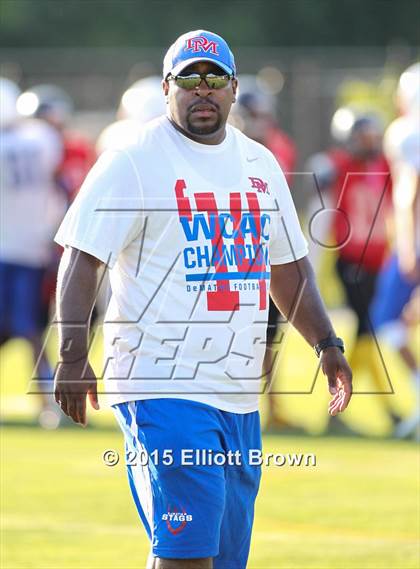 Thumbnail 3 in Eastern Christian Academy @ DeMatha (Scrimmage) photogallery.