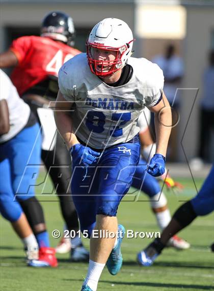 Thumbnail 2 in Eastern Christian Academy @ DeMatha (Scrimmage) photogallery.