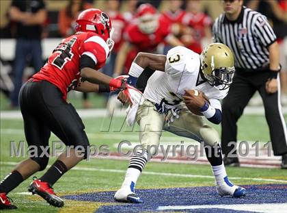 Thumbnail 3 in Savannah Christian vs. Landmark Christian (GHSA Class A Final) photogallery.