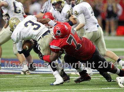 Thumbnail 1 in Savannah Christian vs. Landmark Christian (GHSA Class A Final) photogallery.