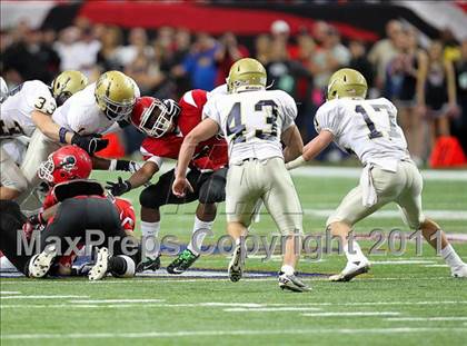 Thumbnail 2 in Savannah Christian vs. Landmark Christian (GHSA Class A Final) photogallery.
