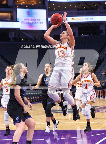 Thumbnail 1 in St. Francis vs. Davis (@ Golden One Center) photogallery.