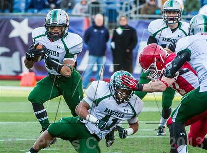 Thumbnail 1 in St. John's vs. Mansfield (MIAA Division 2 Final) photogallery.