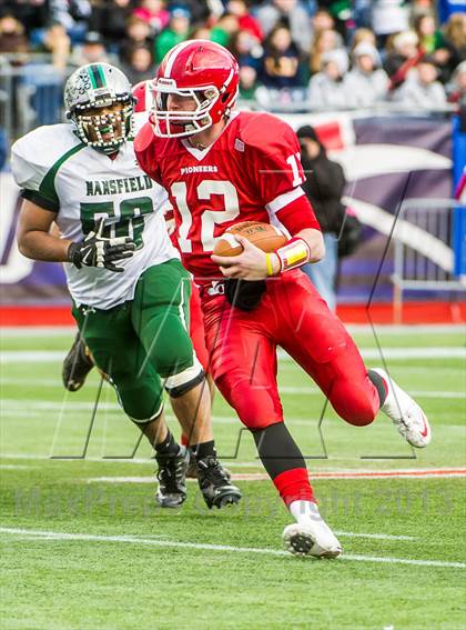 Thumbnail 2 in St. John's vs. Mansfield (MIAA Division 2 Final) photogallery.