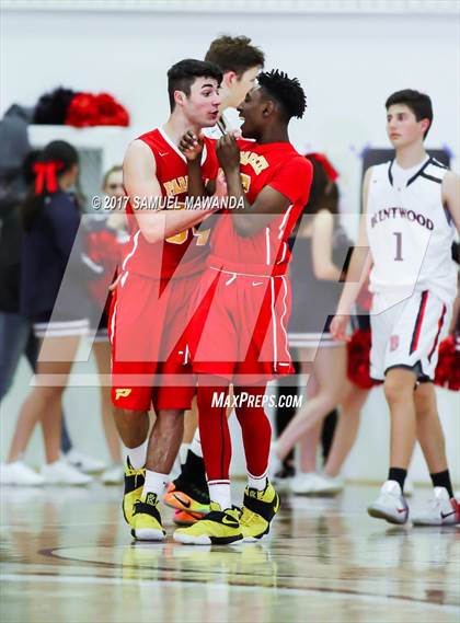 Thumbnail 2 in Brentwood School vs Paraclete photogallery.