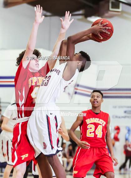 Thumbnail 2 in Brentwood School vs Paraclete photogallery.