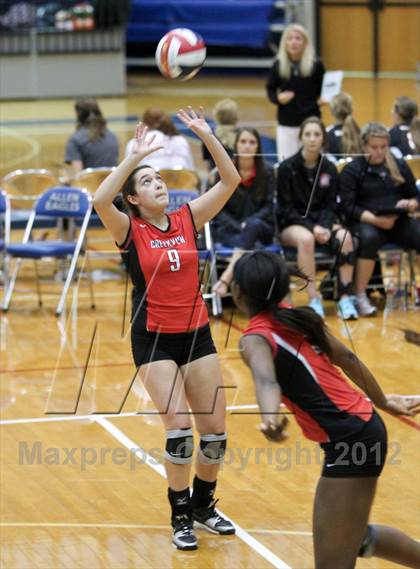 Thumbnail 2 in Creekview vs. Allen @ Allen's (Texas Open) photogallery.