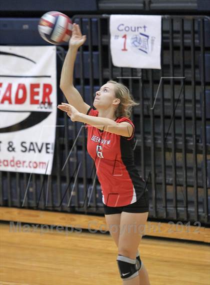 Thumbnail 3 in Creekview vs. Allen @ Allen's (Texas Open) photogallery.