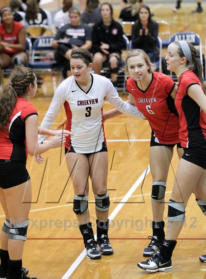 Thumbnail 2 in Creekview vs. Allen @ Allen's (Texas Open) photogallery.