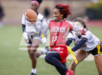 Thumbnail 2 in Hillgrove vs. Archer (GHSA Flag-Football 7A Semifinal) photogallery.