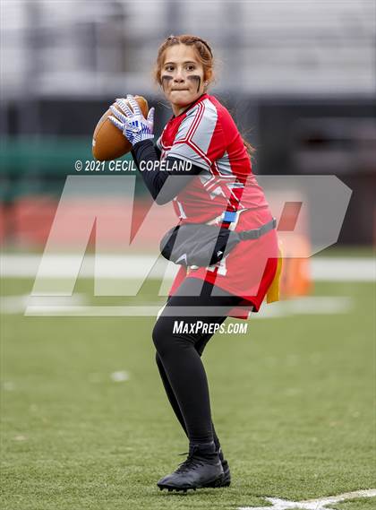 Thumbnail 2 in Hillgrove vs. Archer (GHSA Flag-Football 7A Semifinal) photogallery.