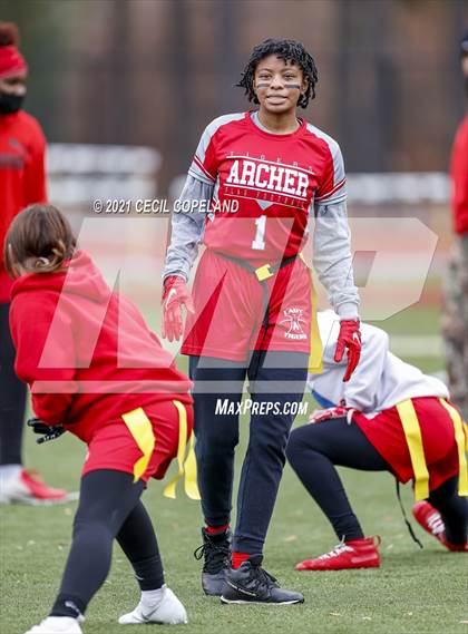 Thumbnail 1 in Hillgrove vs. Archer (GHSA Flag-Football 7A Semifinal) photogallery.