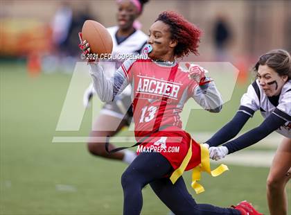 Thumbnail 3 in Hillgrove vs. Archer (GHSA Flag-Football 7A Semifinal) photogallery.