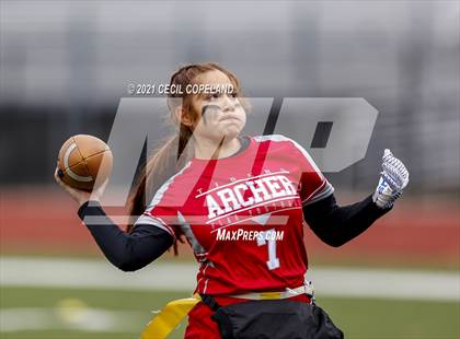 Thumbnail 1 in Hillgrove vs. Archer (GHSA Flag-Football 7A Semifinal) photogallery.