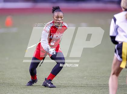 Thumbnail 2 in Hillgrove vs. Archer (GHSA Flag-Football 7A Semifinal) photogallery.