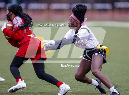 Thumbnail 2 in Hillgrove vs. Archer (GHSA Flag-Football 7A Semifinal) photogallery.