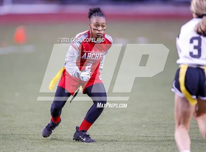 Thumbnail 3 in Hillgrove vs. Archer (GHSA Flag-Football 7A Semifinal) photogallery.