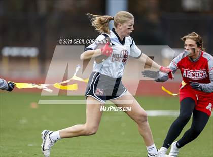 Thumbnail 2 in Hillgrove vs. Archer (GHSA Flag-Football 7A Semifinal) photogallery.