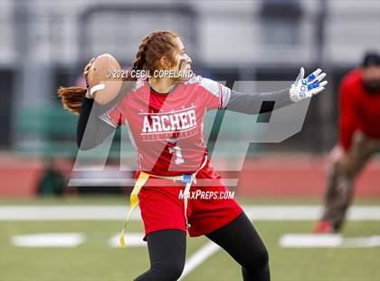 Thumbnail 1 in Hillgrove vs. Archer (GHSA Flag-Football 7A Semifinal) photogallery.