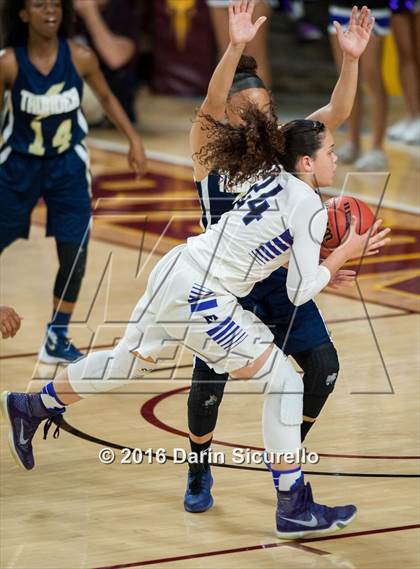 Thumbnail 3 in Desert Vista vs. Millennium (AIA Division 1 Quarterfinal)  photogallery.